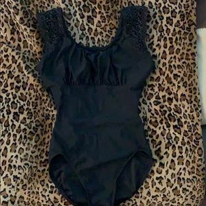 Black leotard